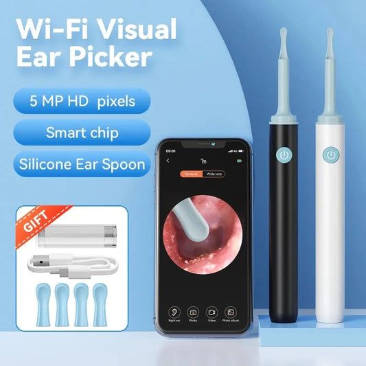 Earpick Ear Wax Removal Tool with Camera Ear Endoscope Ear Wax Remover